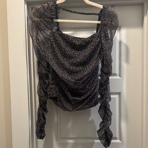 Floral Long Sleeve Blouse